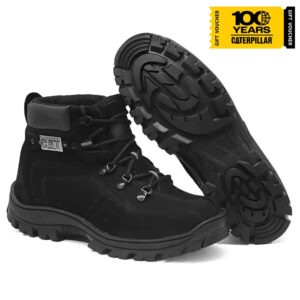 Bota Caterpillar 2113 Preto Nobuck