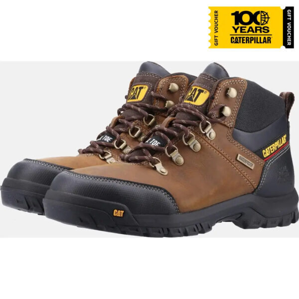 Bota de Segurança Framework ST S3 WR HRO SRA S3 Marrom Selado - Imagem 7