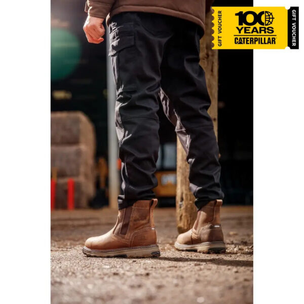 Bota de Segurança Pelton S1 Bege Escuro - Imagem 8