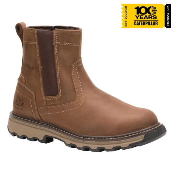 Bota de Segurança Pelton S1 Bege Escuro - Imagem 9
