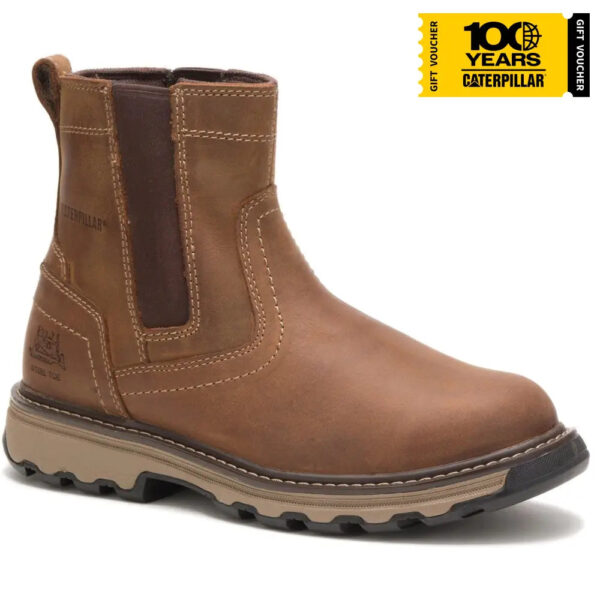 Bota de Segurança Pelton S1 Bege Escuro