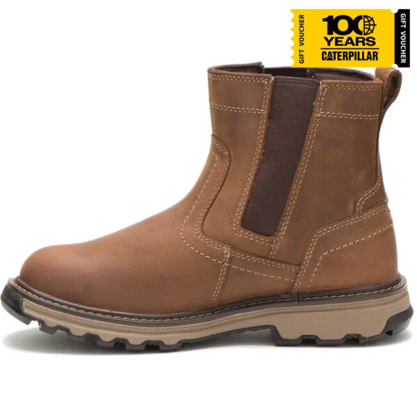 Bota de Segurança Pelton S1 Bege Escuro - Imagem 5