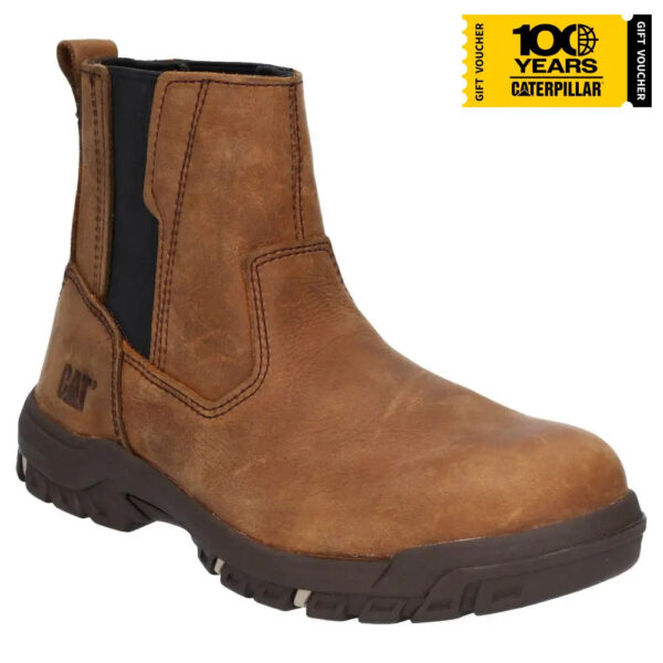 Bota de Segurança Slip On S3 Marrom