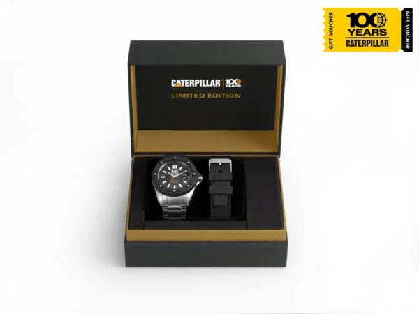 Relógio Automático Shockmaster 100 Anos com Pulseira Prata - Imagem 6