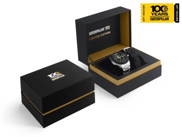 Relógio Automático Shockmaster 100 Anos com Pulseira Prata - Imagem 5