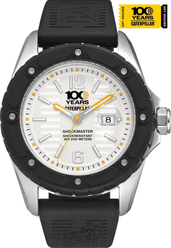 Relógio Quartz Shockmaster Prata - Edição Comemorativa 100 Anos