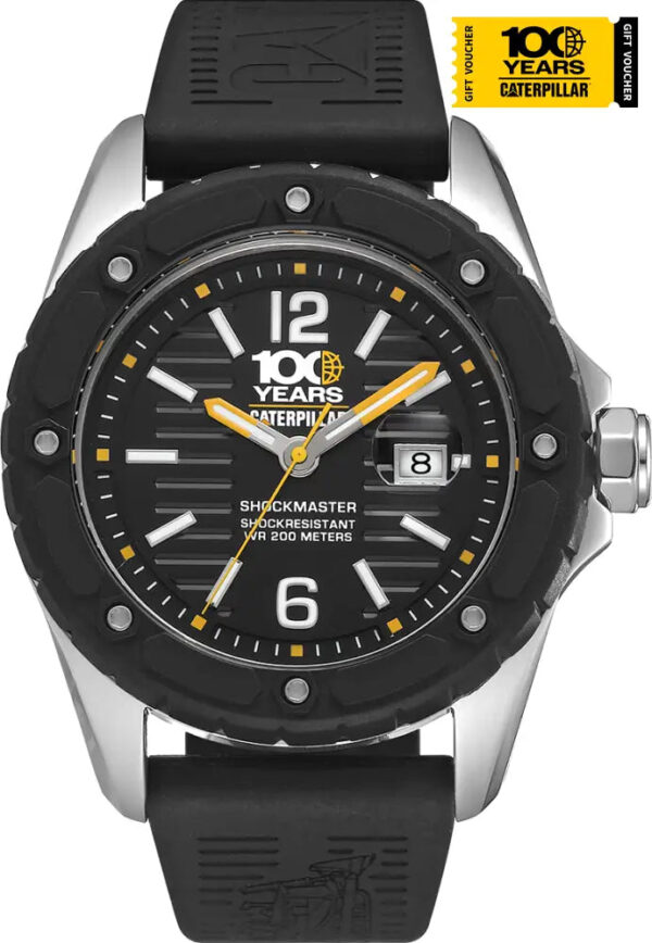 Relógio Quartz Shockmaster Preto - Edição Comemorativa 100 Anos