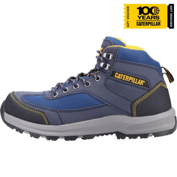 Sapato Safety Hiker Caterpillar Cano Alto Azul Marinho - Imagem 5