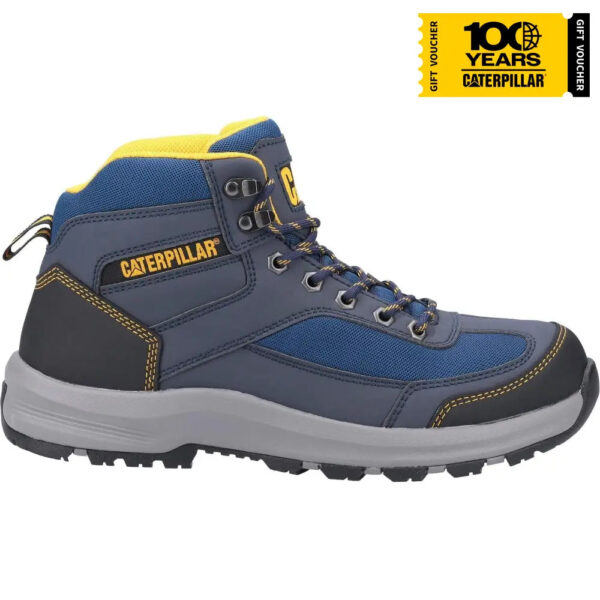 Sapato Safety Hiker Caterpillar Cano Alto Azul Marinho - Imagem 4