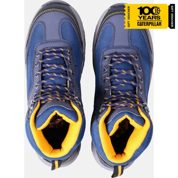 Sapato Safety Hiker Caterpillar Cano Alto Azul Marinho - Imagem 6