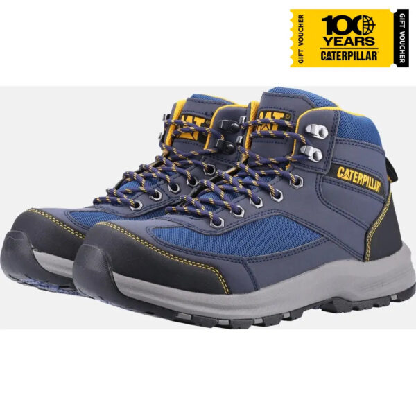 Sapato Safety Hiker Caterpillar Cano Alto Azul Marinho - Imagem 7