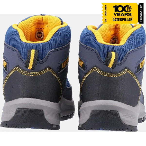 Sapato Safety Hiker Caterpillar Cano Alto Azul Marinho - Imagem 8